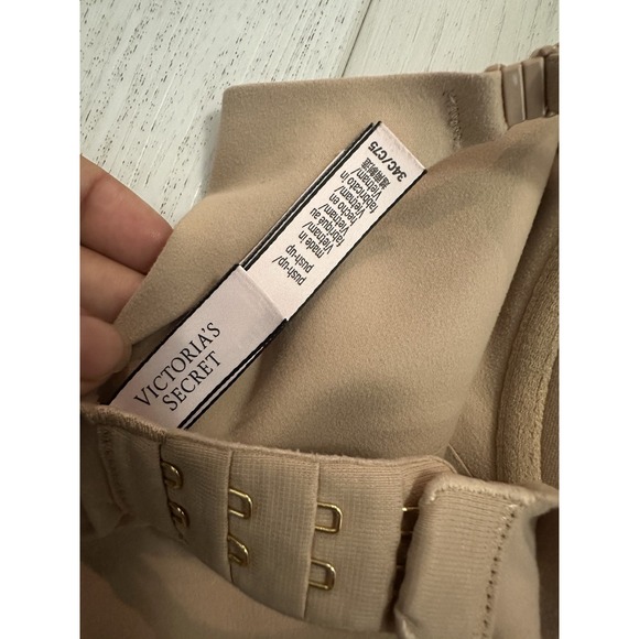 Victoria's Secret Push-up Bra Sz 34C Nude - Picture 5 of 5